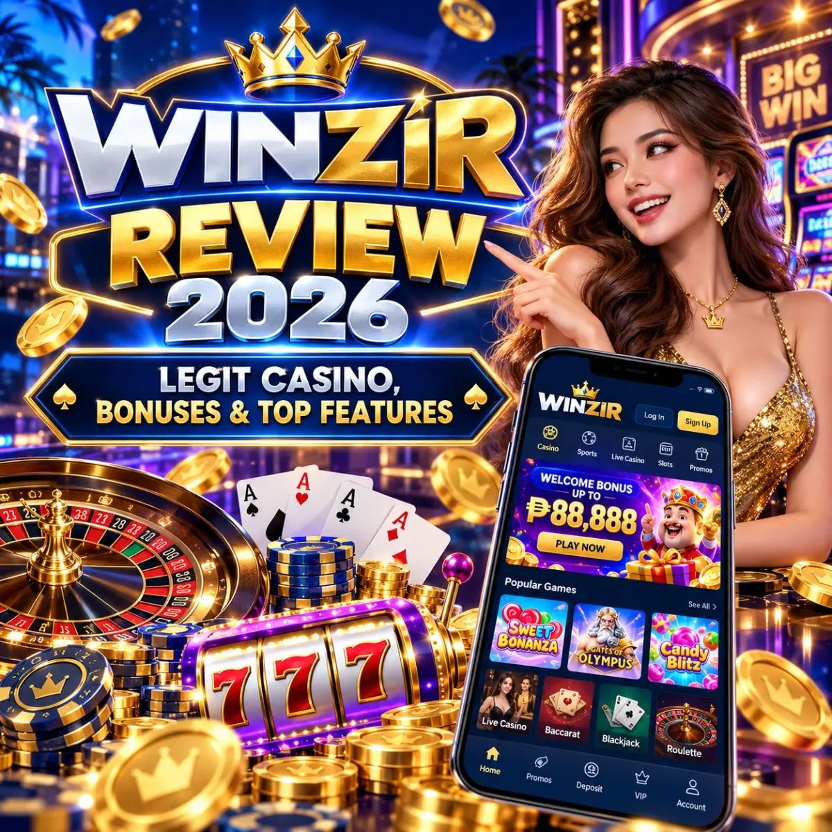 Winzir Review 2026: Legit Casino, Bonuses & Top Features